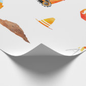 建築オンホワイト ラッピングペーパー (角)