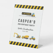 建築カスタムウェルカムサインパーティー印刷可能 台座サイン (正面)