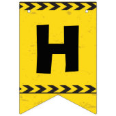 建築カスタムキッズフォトボーイズバースデーパーティー バンティングフラッグ (第1の旗)