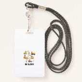 建築カスタムトラックバースデーパーティーパス バッジ (裏面ランヤード)