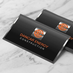 建築カスタムロゴプロフェッショナルメタル枠 名刺