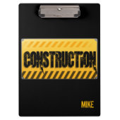 建築カスタム印刷クリップボパーソナライズされたード クリップボード (正面)
