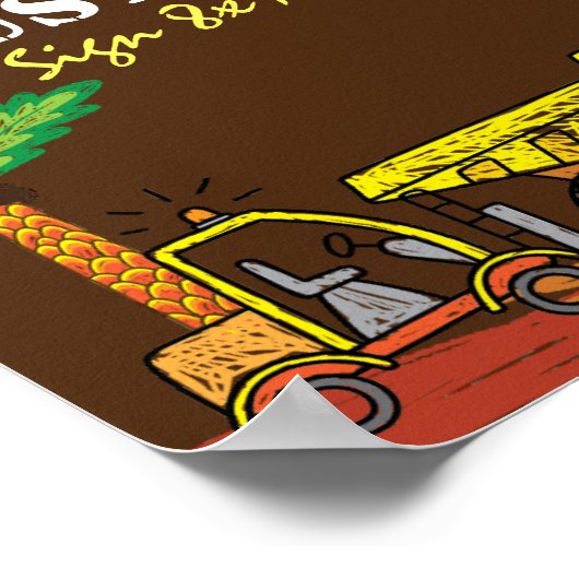 建築カスタム標識 ポスター (角)