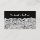 建築カッコいいスタッコテーマ名刺 名刺 (正面)