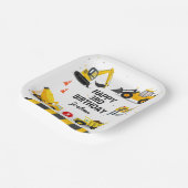 建築キッズエイジ誕生日 ペーパープレート (傾斜あり)