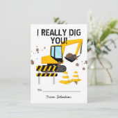 建築キッズクラスルームのバレンタインデーカード シーズンカード (スタンド正面)