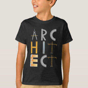 建築ギフト建築学生 Tシャツ