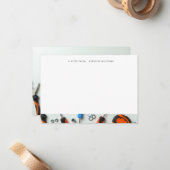 建築クラスタ名前をカスタムする ノートカード (正面/裏面インサイチュ)