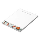 建築クラスタ | 名前をカスタムするノート ノートパッド (回転)