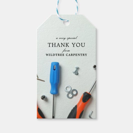 建築クラスタ | 特別ありがとう ギフトタグ (正面)