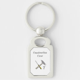 建築クルーとツール キーホルダー