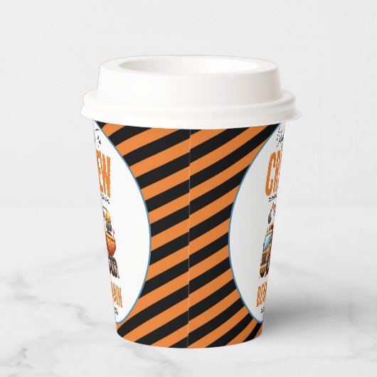 建築クルーのダンプトラックボーイ2nd誕生日 紙コップ (右)