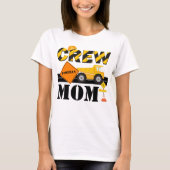 建築クルー家族のシャツの個人用設定 Tシャツ (正面)