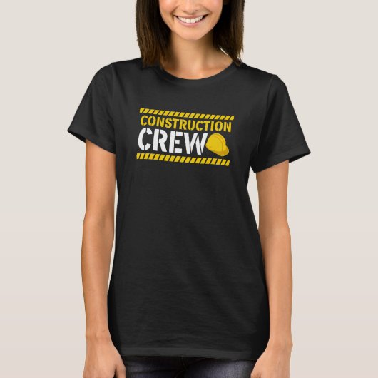 建築クルー&ハイウェイワーカー Tシャツ (正面)