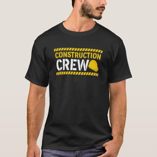 建築クルー&ハイウェイワーカー Tシャツ (正面)