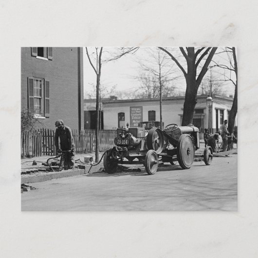 建築クルー, 1925 ポストカード (正面)