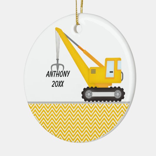 建築クレーパーソナライズされたンオーナメント セラミックオーナメント (左)