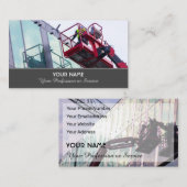 建築クレーン及びリフティングプラットフォームスペシャリスト 名刺 (正面/裏面)