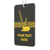 建築クレーン カーエアーフレッシュナー (左)