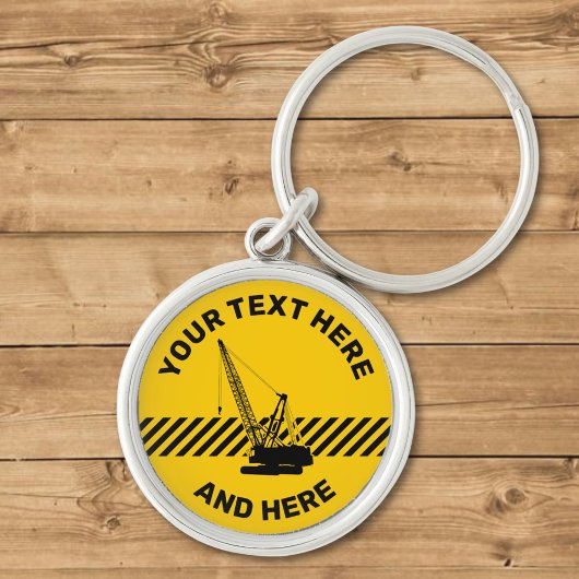 建築クレーン キーホルダー