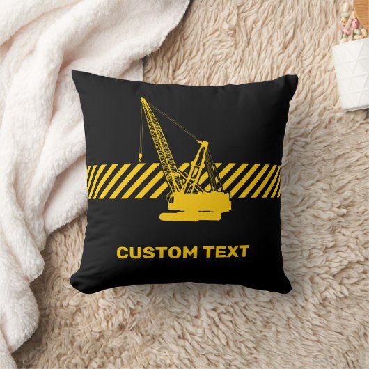 建築クレーン クッション (ブランケット)