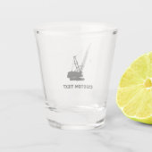 建築クレーン ショットグラス (裏面)