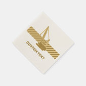 建築クレーン スタンダードカクテルナプキン (角)