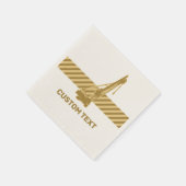 建築クレーン スタンダードカクテルナプキン (角)