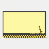 建築クレーン ポストイット (正面)