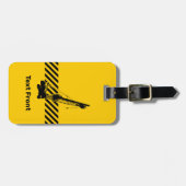 建築クレーン ラゲッジタグ (正面横)