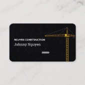 建築クレーン 名刺 (正面)