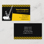 建築クレーン 名刺 (正面/裏面)