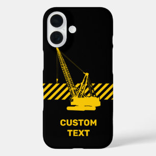 建築クレーン iPhone 16ケース