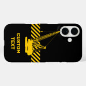 建築クレーン Case-Mate iPhoneケース (裏面 (横))