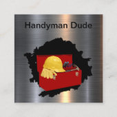 建築クールのリフォーム スクエア名刺 (正面)