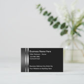 建築グレーシルバートーンモダン名刺 名刺 (スタンド正面)