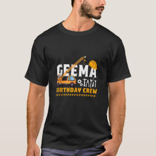 建築ゲーマ誕生日クルー誕生日スクワッド Tシャツ