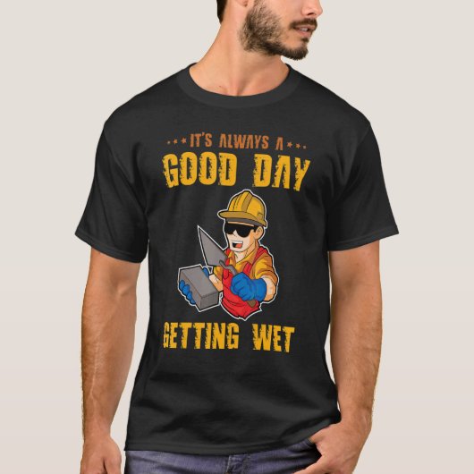 建築コンクリートフィニッシャ2 Tシャツ (正面)