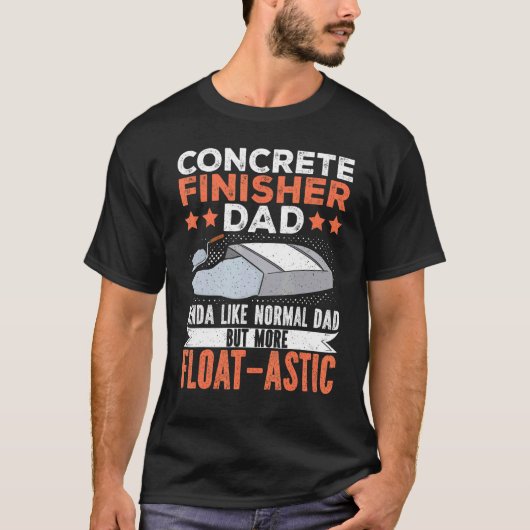 建築コンクリートフィニッシャ5 Tシャツ (正面)