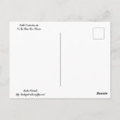 建築サイトのプエブロメサ ポストカード (裏面)