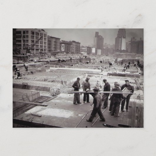 建築サイトイーストサイドNYC ポストカード (正面)