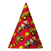 建築サイト紙パーティーハット パーティーハット (左)