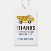 建築サイト誕生日サンキューギフトラベル ギフトタグ (正面)