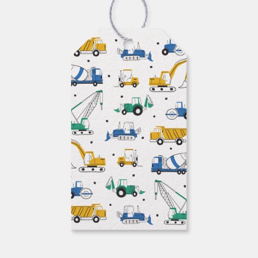 建築サイト誕生日サンキューギフトラベル ギフトタグ (裏面)