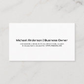 建築サイト | クレーン | 掘削機 名刺 (裏面)