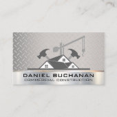 建築サイト | ブルーカラー作業ツール 名刺 (正面)