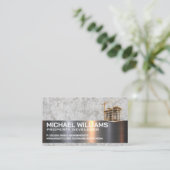 建築サイト | プロパティ開発者 名刺 (スタンド正面)