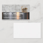 建築サイト | プロパティ開発者 名刺 (正面/裏面)