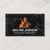 建築サイト |作業車両 |実在財産 名刺 (正面)