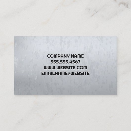 建築サイト | 建物修復 名刺 (裏面)